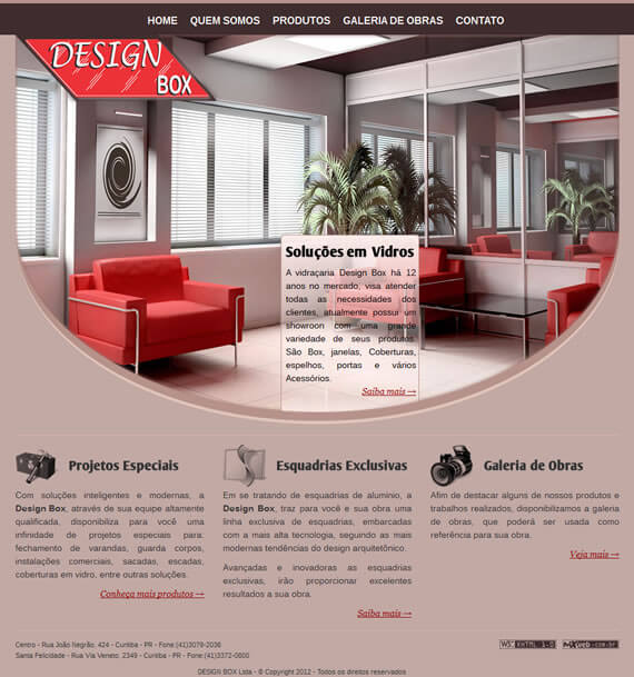 DesignBox Vidraçaria