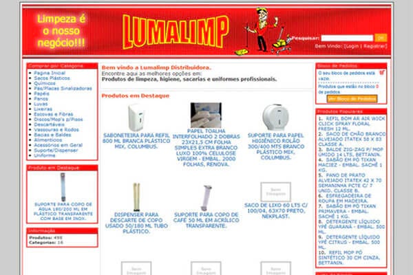 Lumalimp Produtos de Limpeza